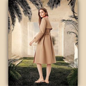 TORY BURCH Runway Nina Trench Coat 2018